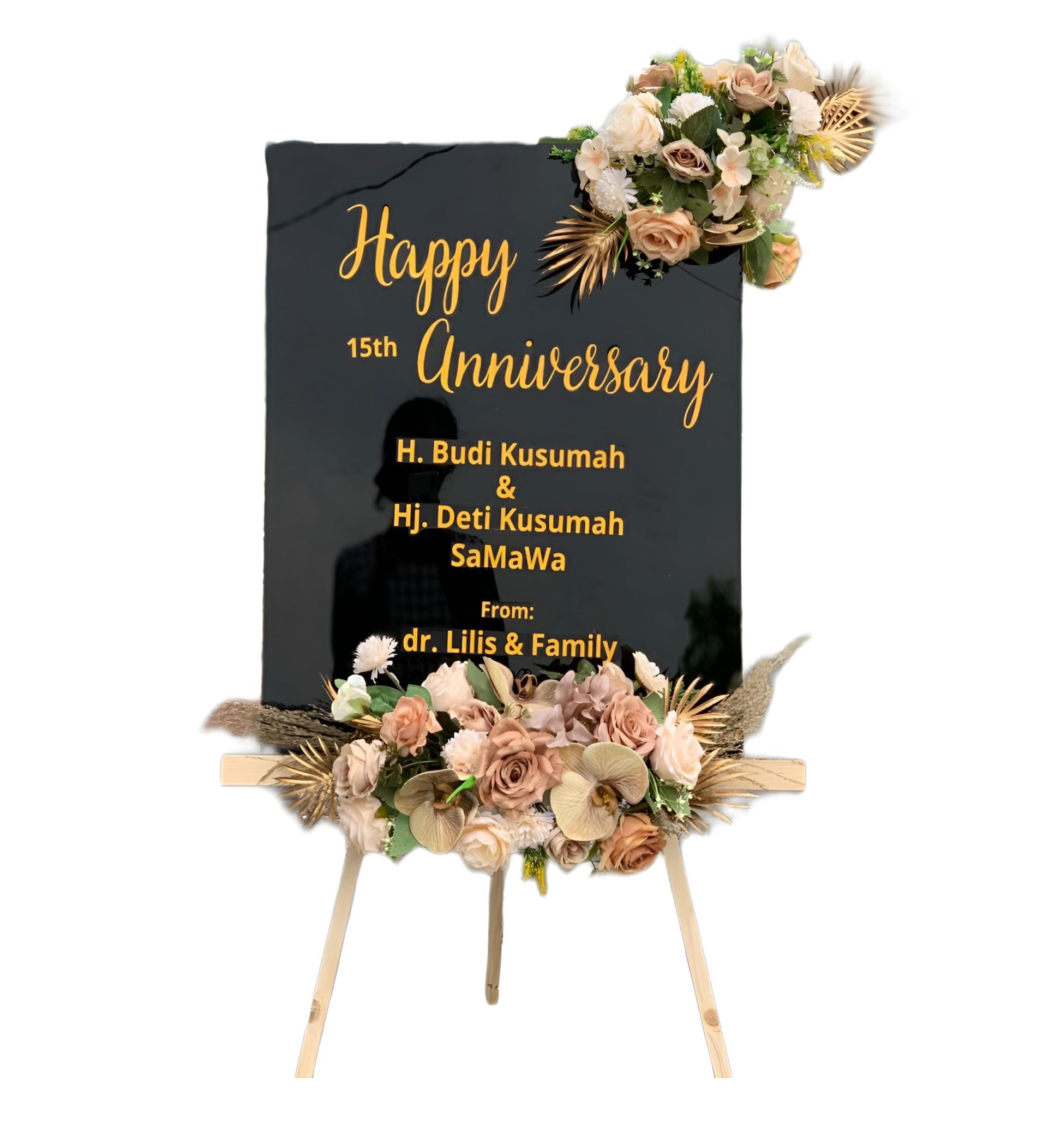 Papan Bunga Akrilik Dempo Utara